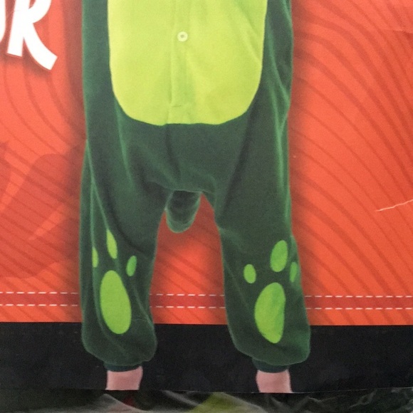 Nip Child’s Spooktacular Creations Dinosaur Costume Pajamas (L) - Picture 6 of 10